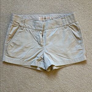J Crew Women's Beige Chino Shorts